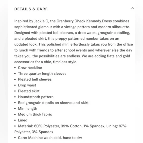 Tuckernuck Black and White Plaid Midi Dress - Picture 3 of 4